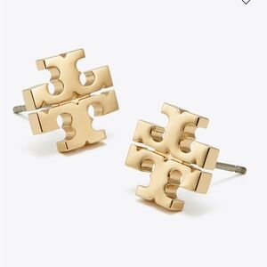 Tory Burch Gold Logo Studs